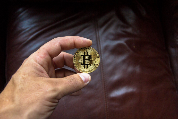 a representation of Bitcoin